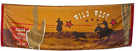 Boland - Banner Wild West, 220 x 74 cm