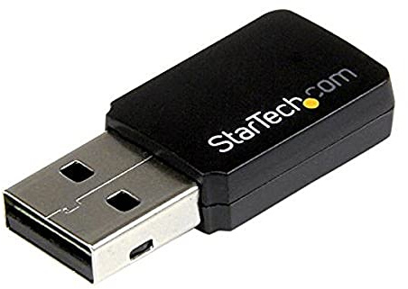 StarTech.com Chiavetta mini Adattatore di rete Wireless-AC doppia banda WiFi USB 2.0, Pennetta Scheda di rete 802.11ac 1T1R