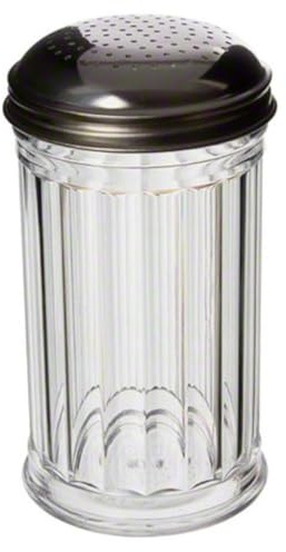 American Metalcraft SAN318 12 oz Dredge Spice Shaker w/Lid