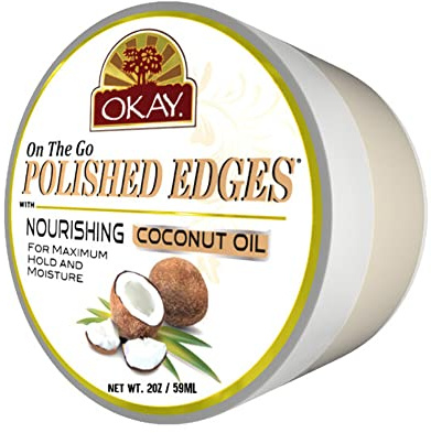 OKAY Pure Naturals Polished Edges with Coconut Oil On The Go, 2 Ounce, 0.06 kg