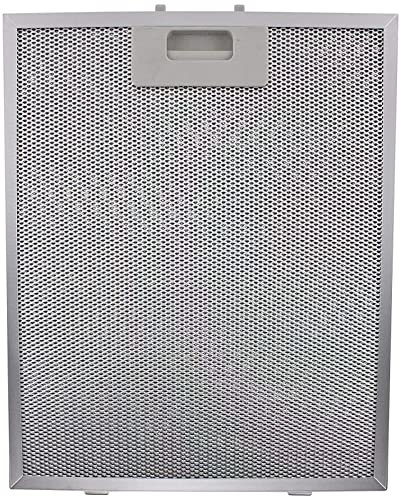 SPARES2GO Metal Mesh Filter for Bosch Neff Siemens Cooker Hood/Extractor Fan Vent (Silver, 320 x 260 mm)