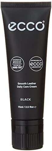 ECCO Unisex-Adult Leather Care 75ml Cream, Black, 7 UK