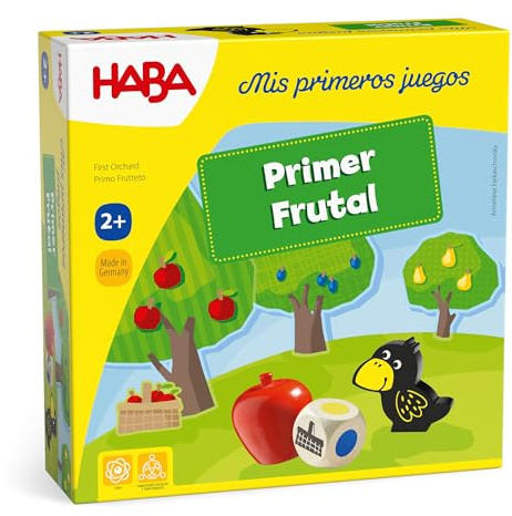 HABA 4997 - Mis Primeros Juegos: Primer Frutal, Juego Infantil de Mesa cooperativo. Más 2 años