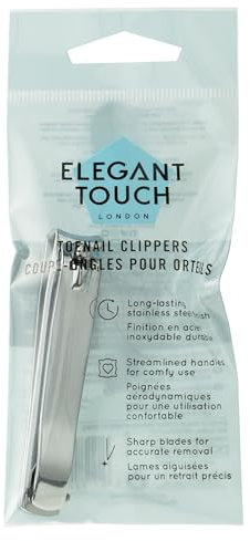 Elegant Touch Tagliaunghie Essential Implements Toe, la confezione può variare