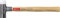 PB Swiss Tools Rückschlagfreier Hammer PB 304.3 | Kopf Ø 32 mm | Swiss Made | Kombinierter Schon- und Schlosserhammer mit Stiel aus Hickory-Holz für satte und präzise Schläge