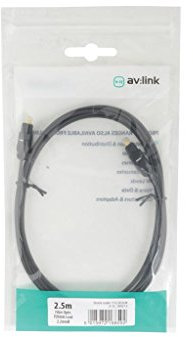 High Performance Fibre Optic Toslink Lead