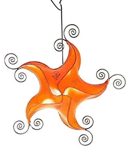 Orientalisk lampa hänglampa marockansk taklampa hänge lampa hängande lampa lampa läderlampa Orient STERN Berber Star 70 cm