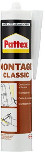 Pattex 1885920 Colle de montage Classique, Blanc