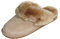 Hollert Leather Lammfell Hausschuhe - Malibu Damen Pantoffeln Fell Schuhe, Beige, 39 EU