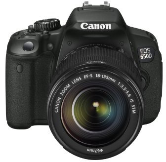 Canon EOS 650D Appareil photo numérique Reflex 18 Mpix Kit Objectif 18-135mm IS Noir