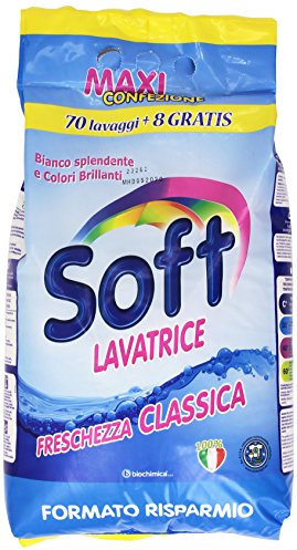 Soft Polvere Lavatrice Igienizzante Blue Oxygen 78 lavaggi 3900g