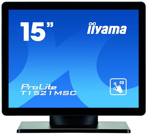 iiyama T1521MSC-B1 15' ProLite Multi Touch Screen LED Monitor - Black