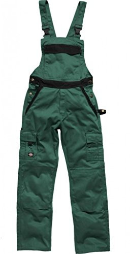 Dickies Latzhose Industry 300 grün / schwarz GNB-52, IN30040