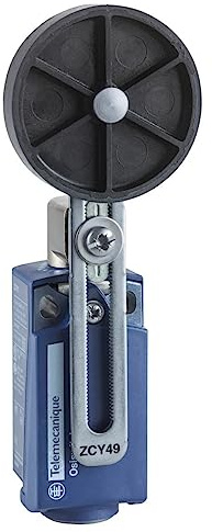 Schneider XCKP2149G11 XCKP Pos.sch. Rullnyckel plastrulle längre, Ø 50 mmFjäder, Pg 11