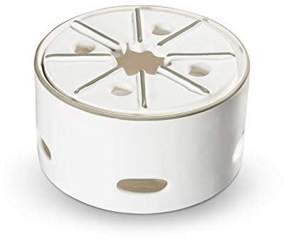 Gmundner Keramik Manufaktur 0170titg14 Gris Borde calientaplatos, diámetro 14 cm