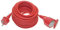 25 m Verlängerungskabel Outdoor IP44 rot Trango TG-25MCR (1,16€/m)