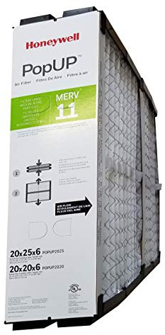 Honeywell POPUP2025 20 x 25 Media Filter, MERV 11