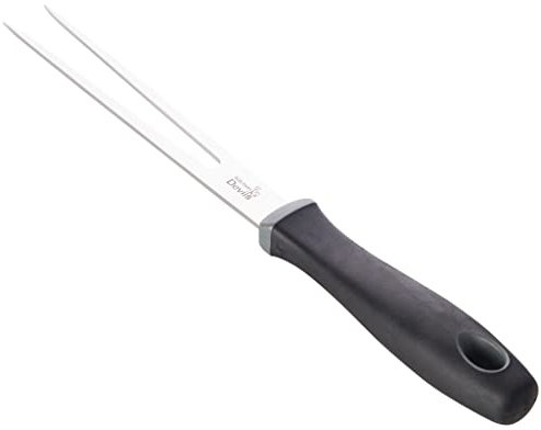 Kitchen Devils S8603009 Control Carving Fork, Black, stainless_steel, Multicolour