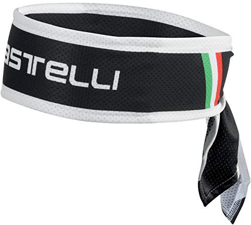 castelli, Bandana Unisex - Erwachsene, Black, Einheitsgröße