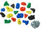 20 Stück Klettergriffe für Kinder Easy - Klettergriffe für Spielplatz und Kinderzimmer, zum Klettern für Kinder mit Befestigungsmaterial (Einschlagmuttern und Schrauben) und Montagehinweisen