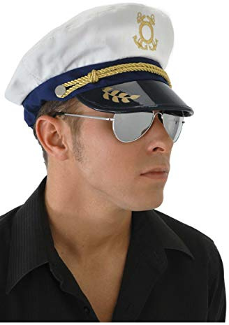 elope Mens Sailor Captain Hat Standard