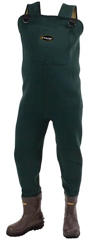 FROGG TOGGS Herren Amphib Neopren Wasserdicht Angeln Bootfoot Brust Wathose zum Angeln, Mit Stollen, 7