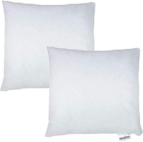 Merino-BETTEN 2er Set Kissen 60x60 | Dekokissen | Couchkissen | Kissen mit Reißverschluss