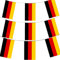 German Flag Bunting - 10m 33ft - 20 Flag - Plastic all Weather Germany Bunting Decoration for Indoor Outdoor Sporting Events, Street Parties, Festivals and Celebrations