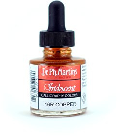 Dr. Ph. Martin's Schillernde Kalligraphie-Farbe, 28 g, Kupfer (16R)