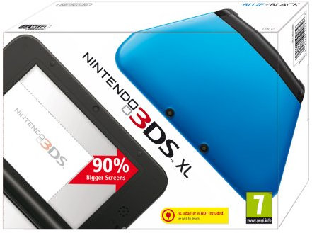 Console Nintendo 3DS XL - Blue/Black