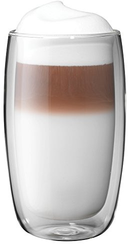 ZWILLING J.A. Henckels Zwilling ja henckels sorrento latte glass, glass, 2-piece, 1.475 Pound