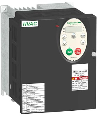 Schneider Electric variable speed drive, Altivar 212, 5.5kW, 7.5hp, 480V, 3 phases, with EMC, IP21