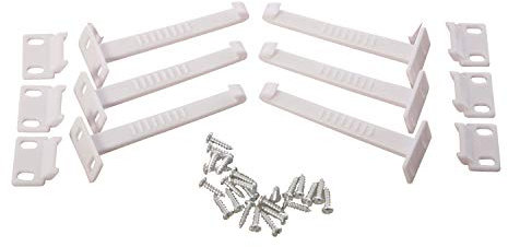 Dreambaby G111 Kindersicherung-Schrank Sicherheitsriegel Schubladensicherung Schranksicherung (2er)