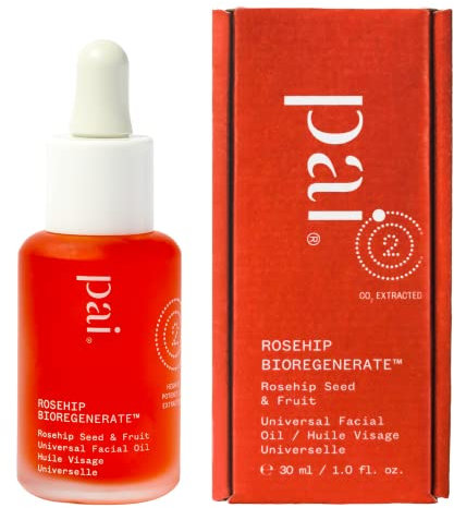 Pai Skincare Rosehip Bioregenerate Face Oil 30ml, for All Skin Types, Brightening Facial Oil with Rosehip Oil for Face, Targets Dark Spots, Dehydration & Signs of Ageing, Vegan & Cruelty-Free
