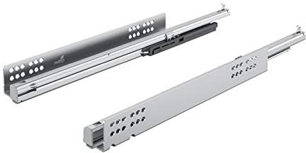 Hettich Quadro V6 Vollauszug mit Silent System, Länge 420 mm, links und rechts