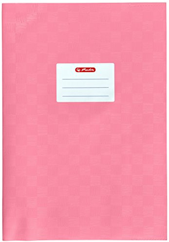 Herlitz 5204128 häfthylsa A4 Baststruktur, 25 stycken, rosa