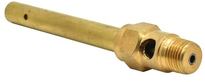 Interstate Pneumatics BXS03 1/8 NPT OSHA Compliant Standard 3 Brass Safety Extension Tip For Air Blow Gun