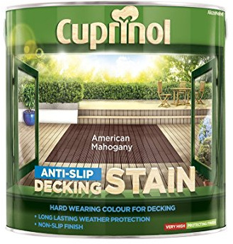 Anti Slip Decking Stain American Mahogany 2.5 Litre