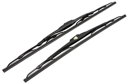VALEO Silencio Wiper - VM209 - Kit of Optimum Aerodynamic Conventional Original Wiper Blades with Spoiler - 575mm/500mm - Front - Set of 2 Wiper Blades - 574254