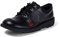 Kickers Kick Lo Core, Jungen SchnürHalbschuhe, Schwarz, 36
