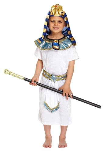 Pharaon égyptien, déguisement, de l'âge 10-11.