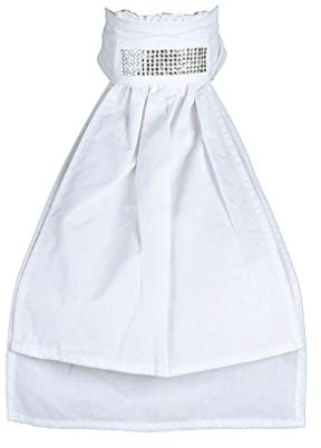 HKM adult chic plastron, 1212, White M