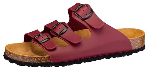 Lico Damen Bioline Lady Pantoletten, rot