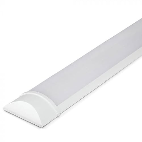 Ledvion - 1er Set, Feuchtraumleuchte LED, 60cm, IP20, 15W, 2400 Lumen, Neutralweiss, 4000K, Koppelbar, garagenbeleuchtung, werkstattbeleuchtung, kellerleuchte, deckenleuchte