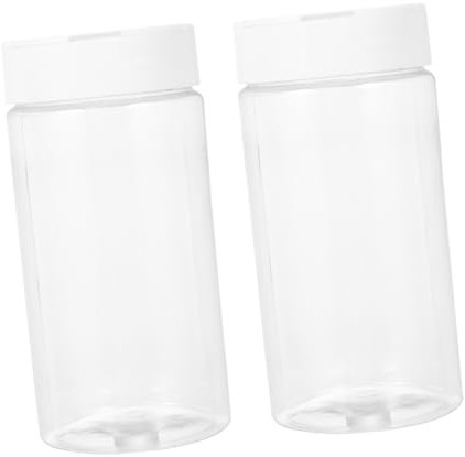 minkissy Fish Feeding Bottles Multi-holes Storage Bottles for Aquarium Fish Feeding