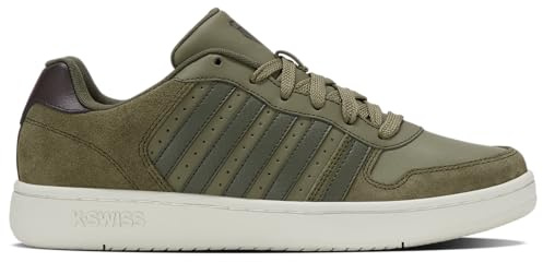 K-Swiss Court Palisades Herren Turnschuh, Grün, 42.5 EU
