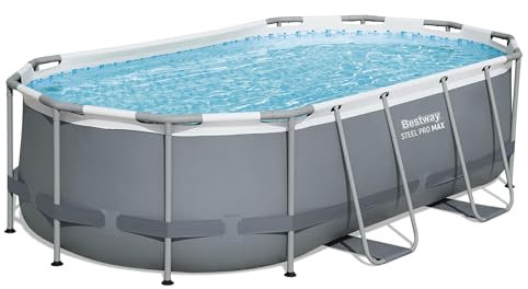 Bestway 5616K-7 Piscina base fuori terra Steel Pro Max da 427x250x100 cm