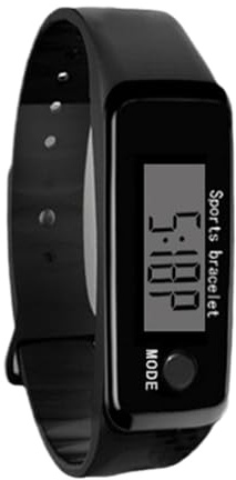 Montre Podomètre Comptage Précis des Pas, Affichage LED Numérique, Étanche