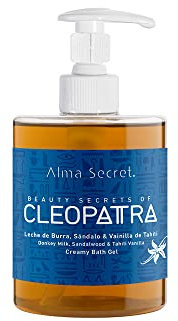 Alma Secret CLEOPATRA Gel de Baño con Leche de Burra, Sándalo