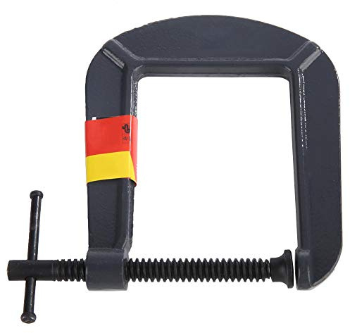 Morsetto a C per impieghi gravosi, Morsetto a G, morsetto per lavorazione del legno tipo G a gola profonda in acciaio per dispositivo di serraggio per carpenteria fai-da-te(70 * 110mm)